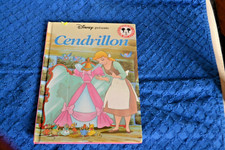 livre neuf cendrillon walt