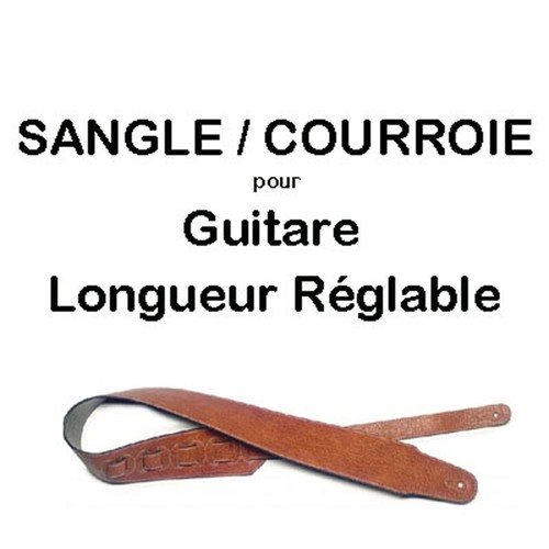 Sangle guitare similicuir - guitare,