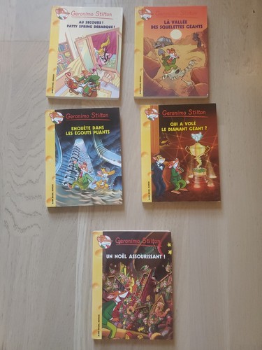 Lot livres géronimo - lot, 5