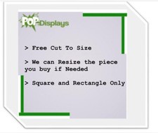 Clear Lexan POLYCARBONATE Sheet Choose a Size and Thickness