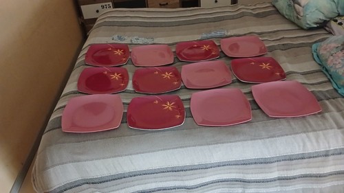 Magnet assiettes carrées - , lot