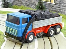 FALLER AMS | MERCEDES TRUCK TRACK CLEANER | blue | NEAR MINT | EXTREME HTF | !!!