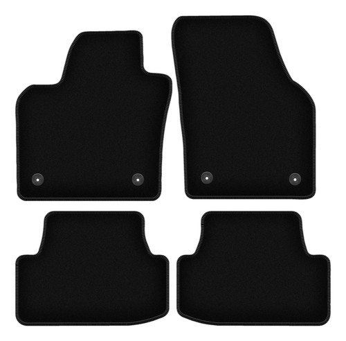 Tapis sol velours noir - en,