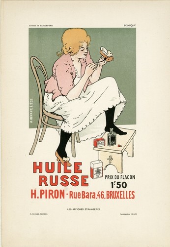 Huile russe piron planche - "huile,