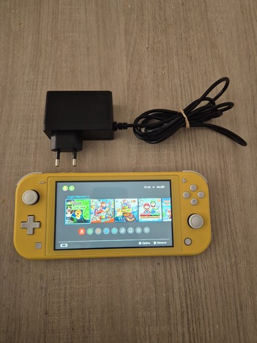 Nintendo switch lite - lite, jaune