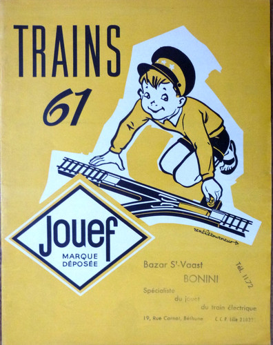 1961 jouef model railway - 1961, ho