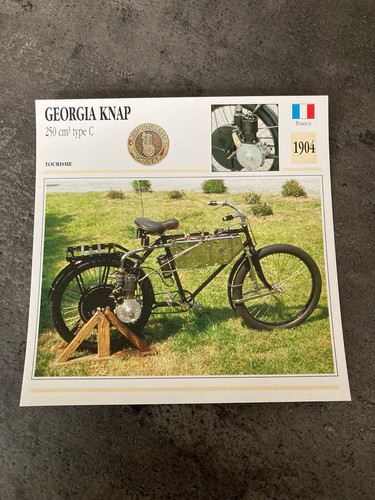 Carte fiche moto collection - carte,