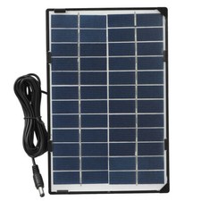 Panneau Solaire Chargeur 50W 12V Pour RV Voiture Remorque Tente