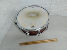 Mapex Acier Caisse Claire 14x15.5 Utilisé Avec Bande Et Marks