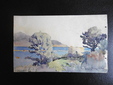 LE CONTE Pierre Aquarelle