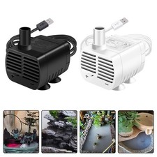 Pompe à eau USB compacte avec débit réglable pour aquarium et fontaines