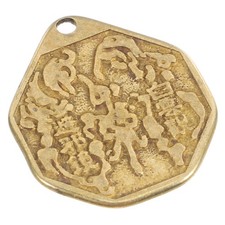  Miroir en laiton ornement