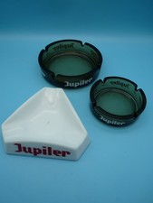 Lot 3 Anciens Cendriers  publicitaire Jupiler / bière