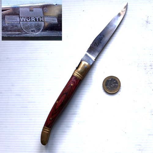 Ancien couteau pliant laguiole - ancien,