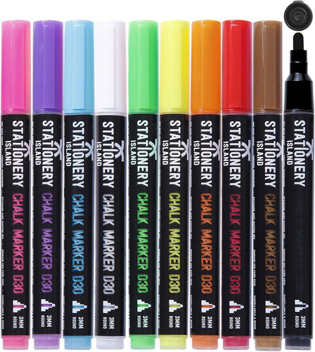 Stylo craie pour tableau noir - craie,