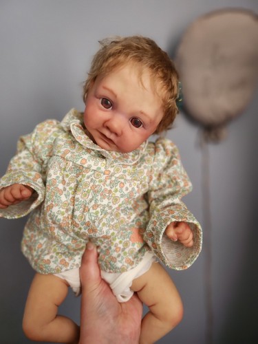 Reborn baby doll wes mirte - wes, by