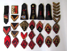 LOT MILITARIA - Marine transmission tissus A IDENTIFIER