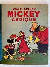 MICKEY ABDIQUE  WALT DISNEY  EDITION ORIGINALE 1939 HACHETTE