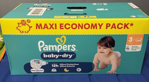 Pampers baby dry taille pack - pampers, baby-dry