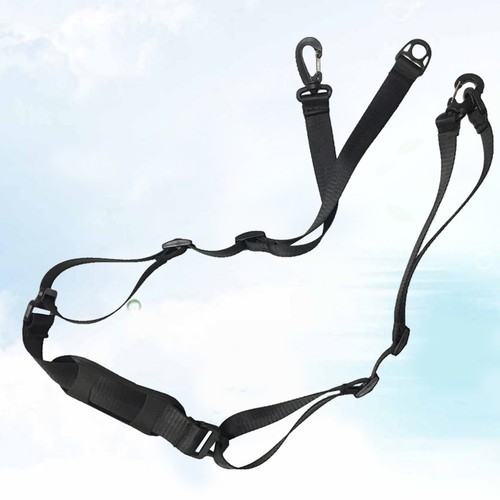 Reusable black carrying band - black,