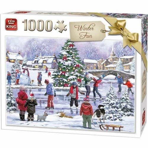 King puzzle winter - puzzle,