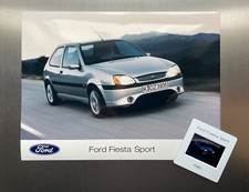 Rare Original Ford Fiesta Sport Press Photograph & colour Slide. FREE P&P