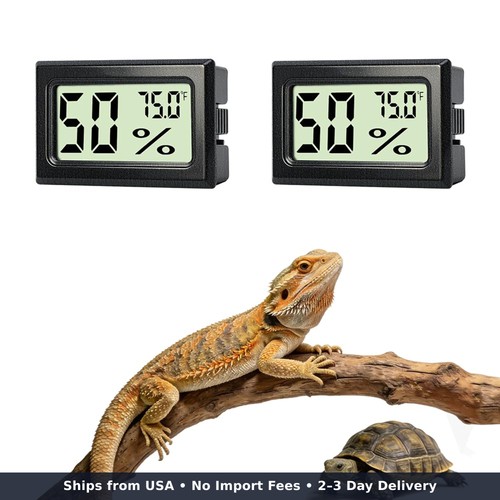 2pcs reptile thermometer and - thermometer,