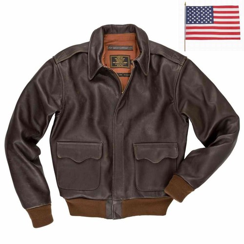 Blouson aviateur en cuir - a-2,