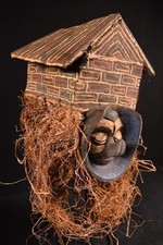 A Primitive Yaka Helm Mask DR Congo Afrika Africa, Afrique 609