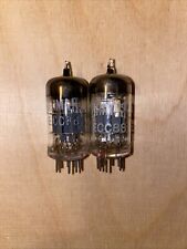 BRIMAR ECC88 Pair Little-Used Test-Nice Matched-Pair Made In England Original