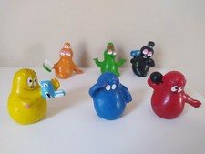 lot 6 pvc figures Barbapapa Fabian Plastica 1975 italy ortf fabianplastica