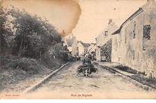 77 .n° 108926 . bookmarks . a village street .worker .tache .
