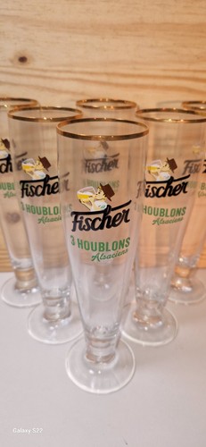 Verres biere fischer - verres,