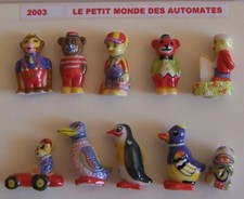 série fèves LES JOUETS AUTOMATES 2003