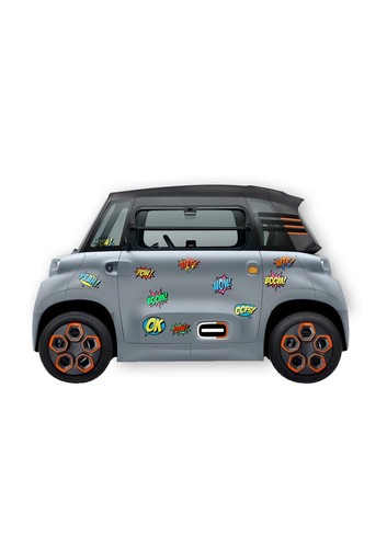 Kit autocollants deco bd - autocollants,