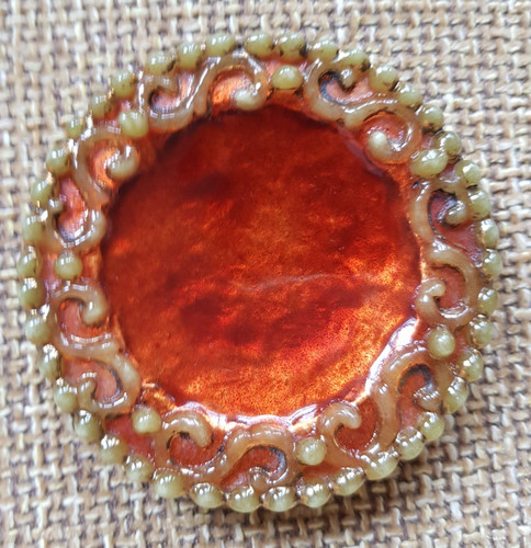 Coupelle vintage émail - ,