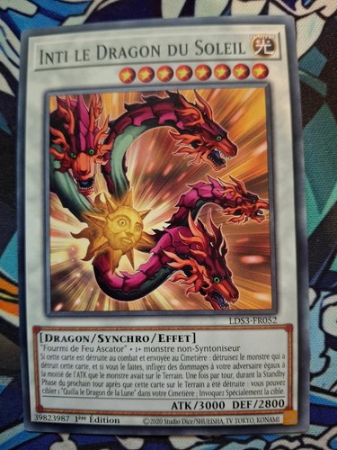 Carte inti le dragon - carte,