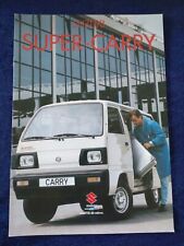 Suzuki Super Carry Brochure 10.1994 
