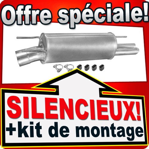 Silencieux arriere pour opel - silencieux,