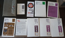 Rover P6 Mk1 Literature Pack Handbooks. 10 Piece Genuine.