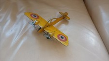 JOUET ANCIEN TÔLE AD AVION