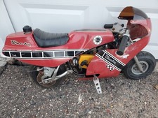 Dandy Pocket Bike 1980s from Japan mini motorcycle Red Mikuni As Is
