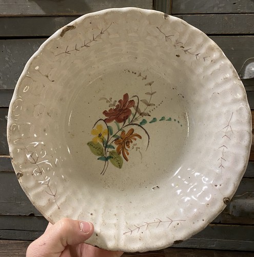 Plat blanc faïence vaisselle - blanc,