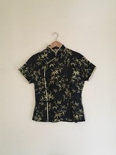 Chemise orientale en soie à
