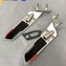 Rizoma Rear View Stealth Mirrors for BMW S 1000 RR 2019-2025 BSS010A Silver