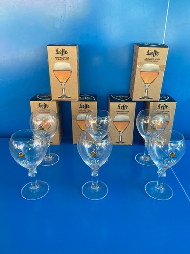 Lot verre pied à bière - verre,