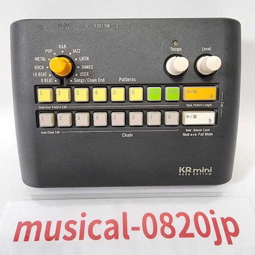 Korg mini drum rhythm - kr,