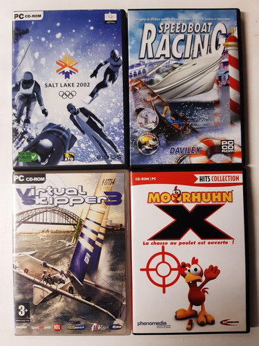 Lot jeux moorhuhn - 4, pc