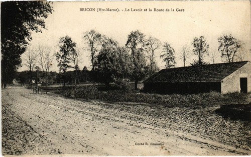 Cpa bricon lavoir - le, et
