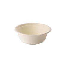 50x 500ml Bols de Fibres de Bois pour Pâtes, Salade, Bol - Snack, Café, Camion-R